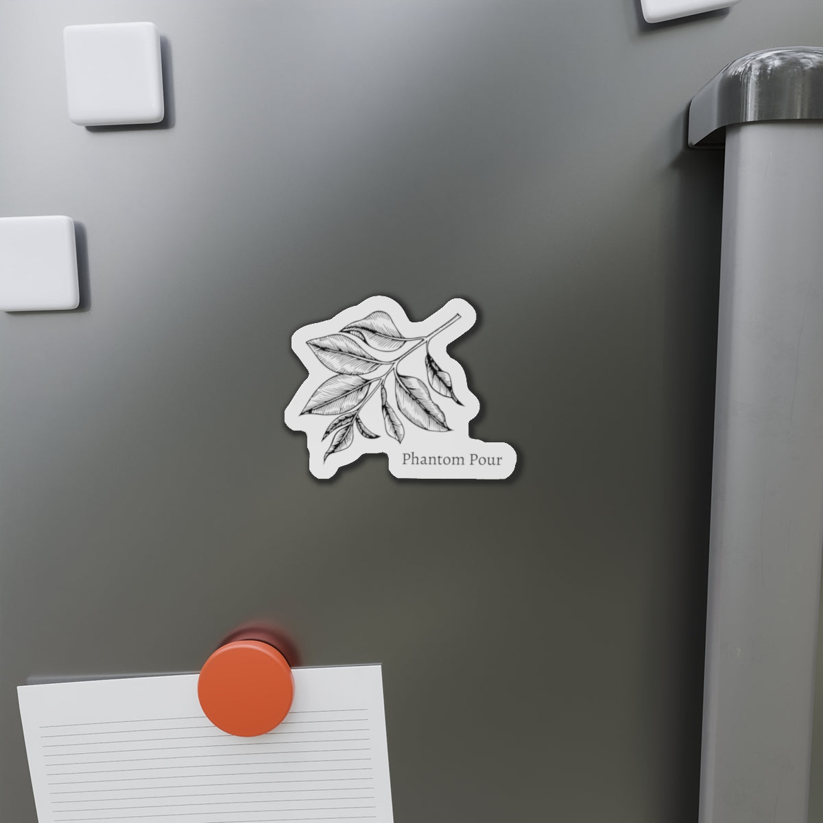 Phantom Pour Die-Cut Magnets