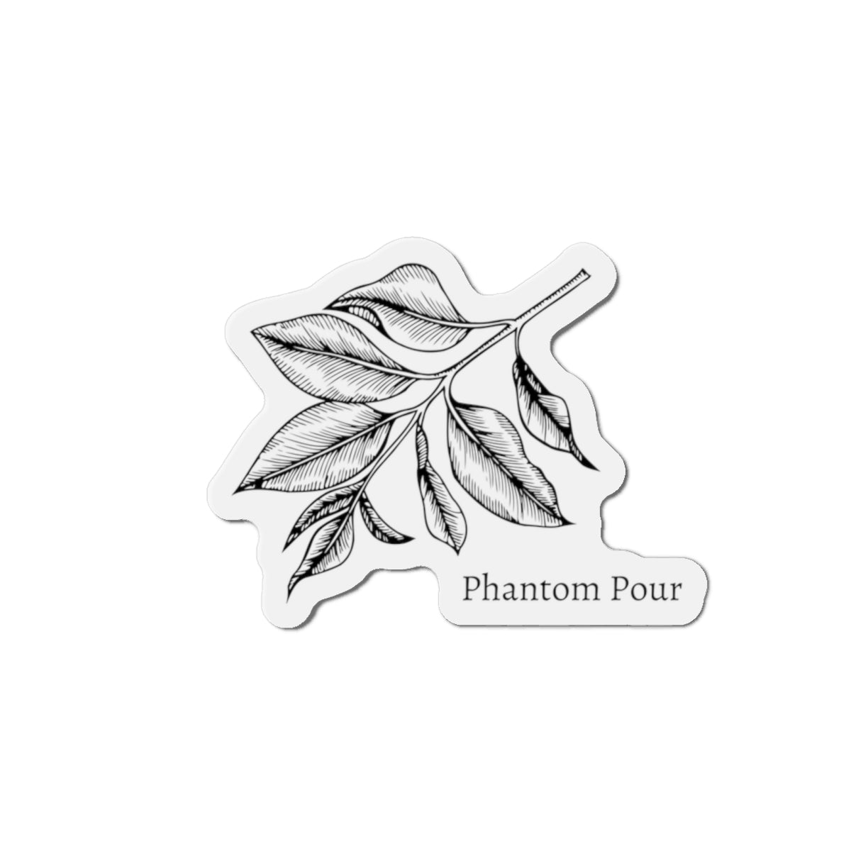 Phantom Pour Die-Cut Magnets