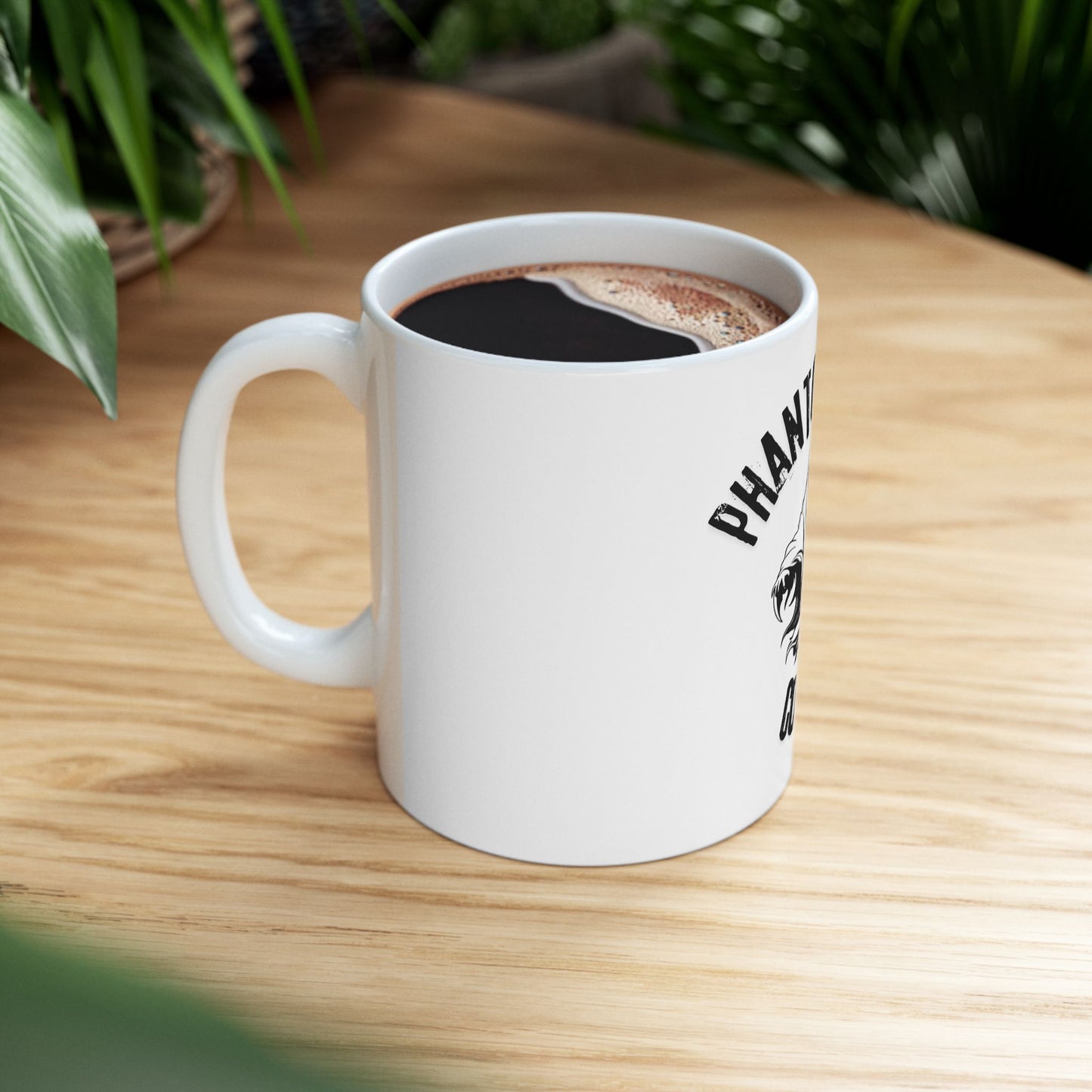 Ghostly Phantom Pour Coffee Mug