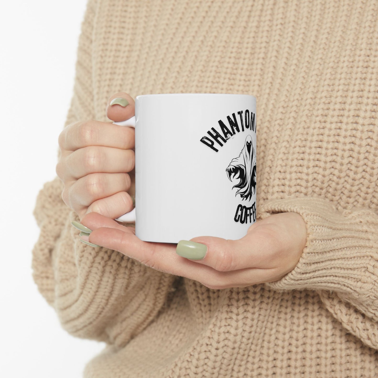 Ghostly Phantom Pour Coffee Mug