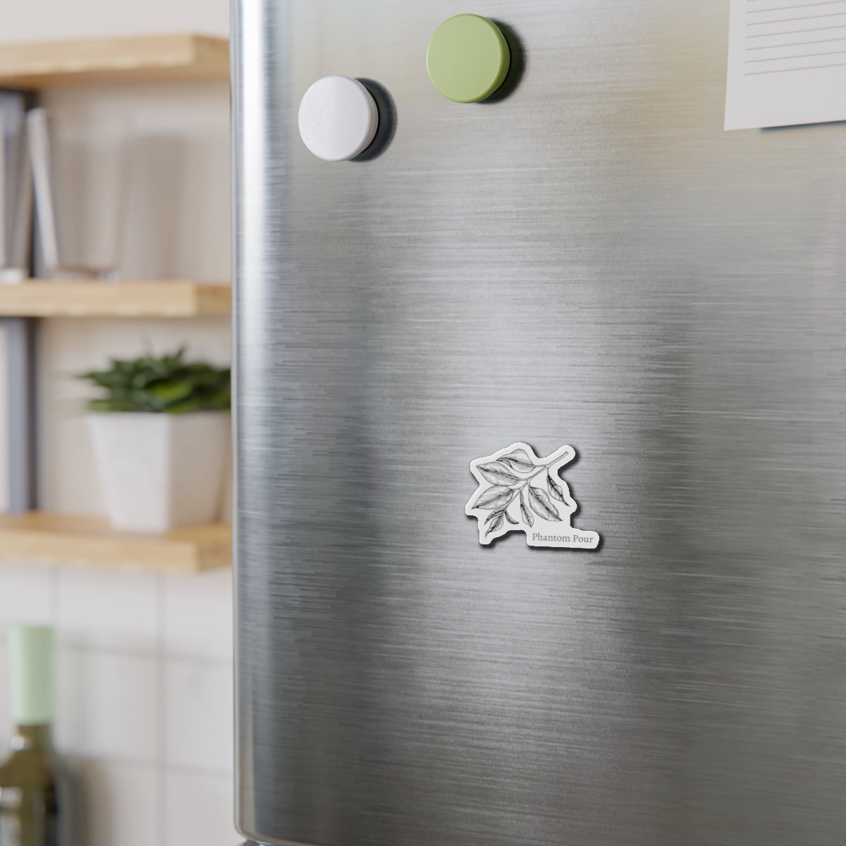 Phantom Pour Die-Cut Magnets
