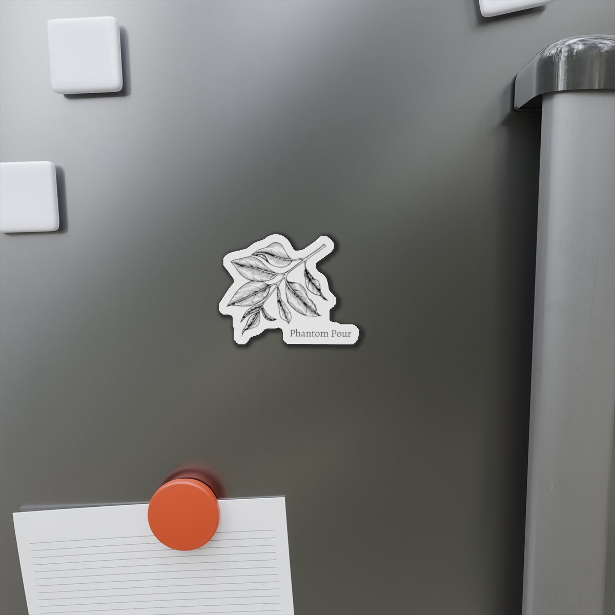 Phantom Pour Die-Cut Magnets