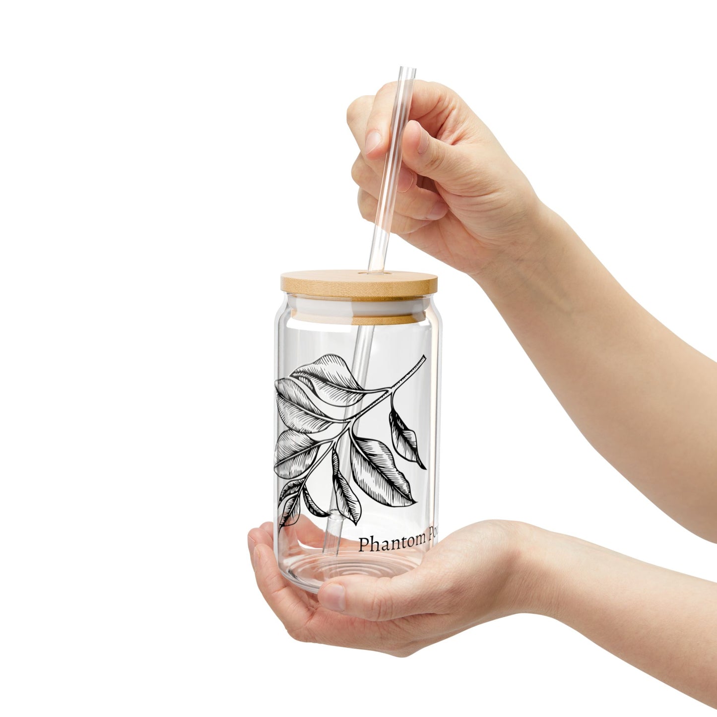Phantom Pour Glass Sipper, 16oz