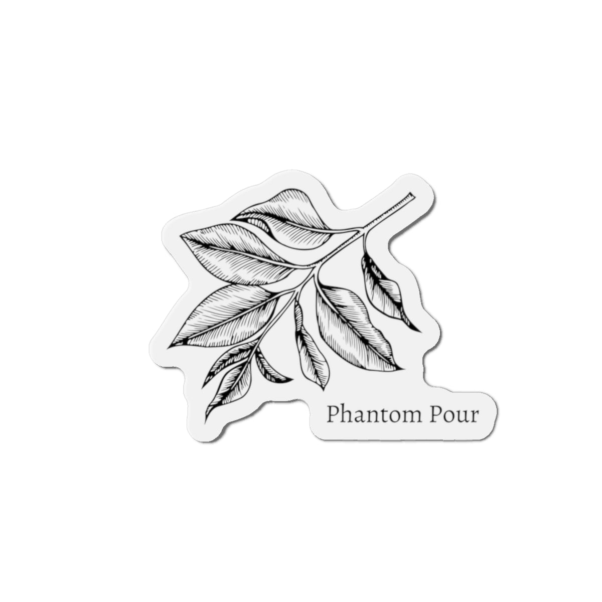 Phantom Pour Die-Cut Magnets