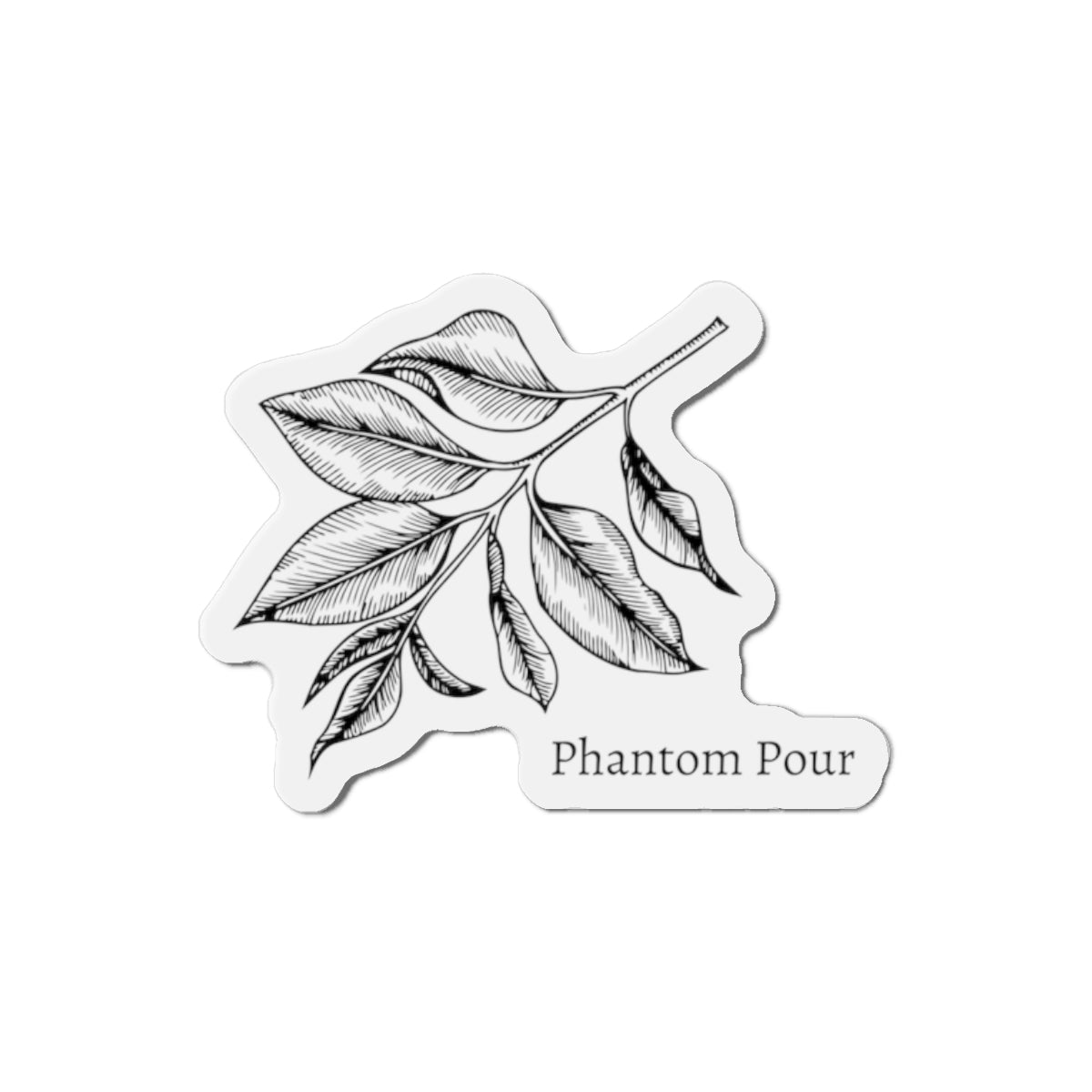 Phantom Pour Die-Cut Magnets