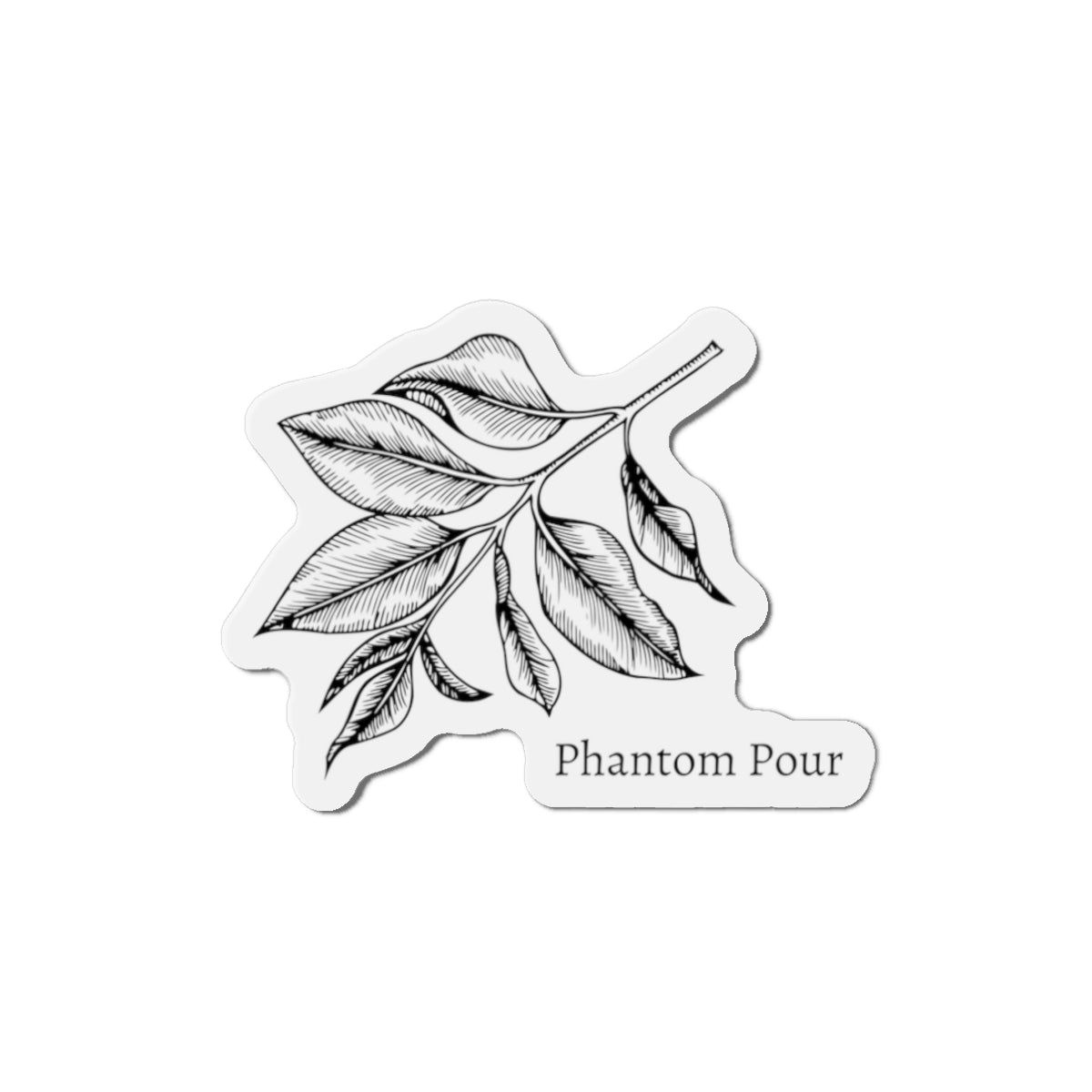 Phantom Pour Die-Cut Magnets