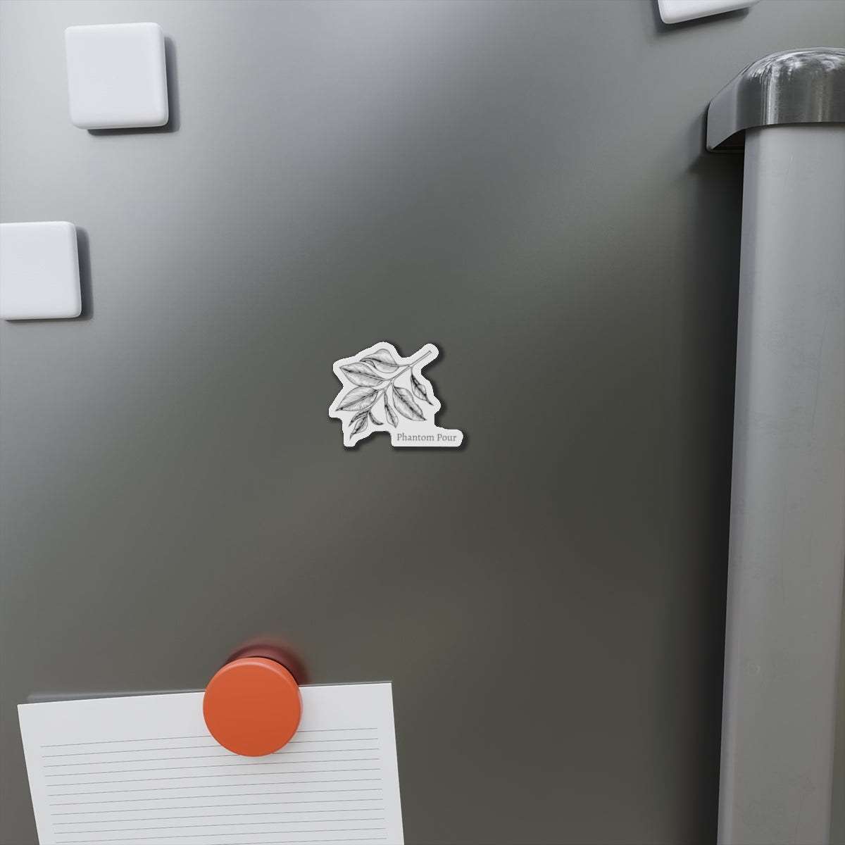 Phantom Pour Die-Cut Magnets