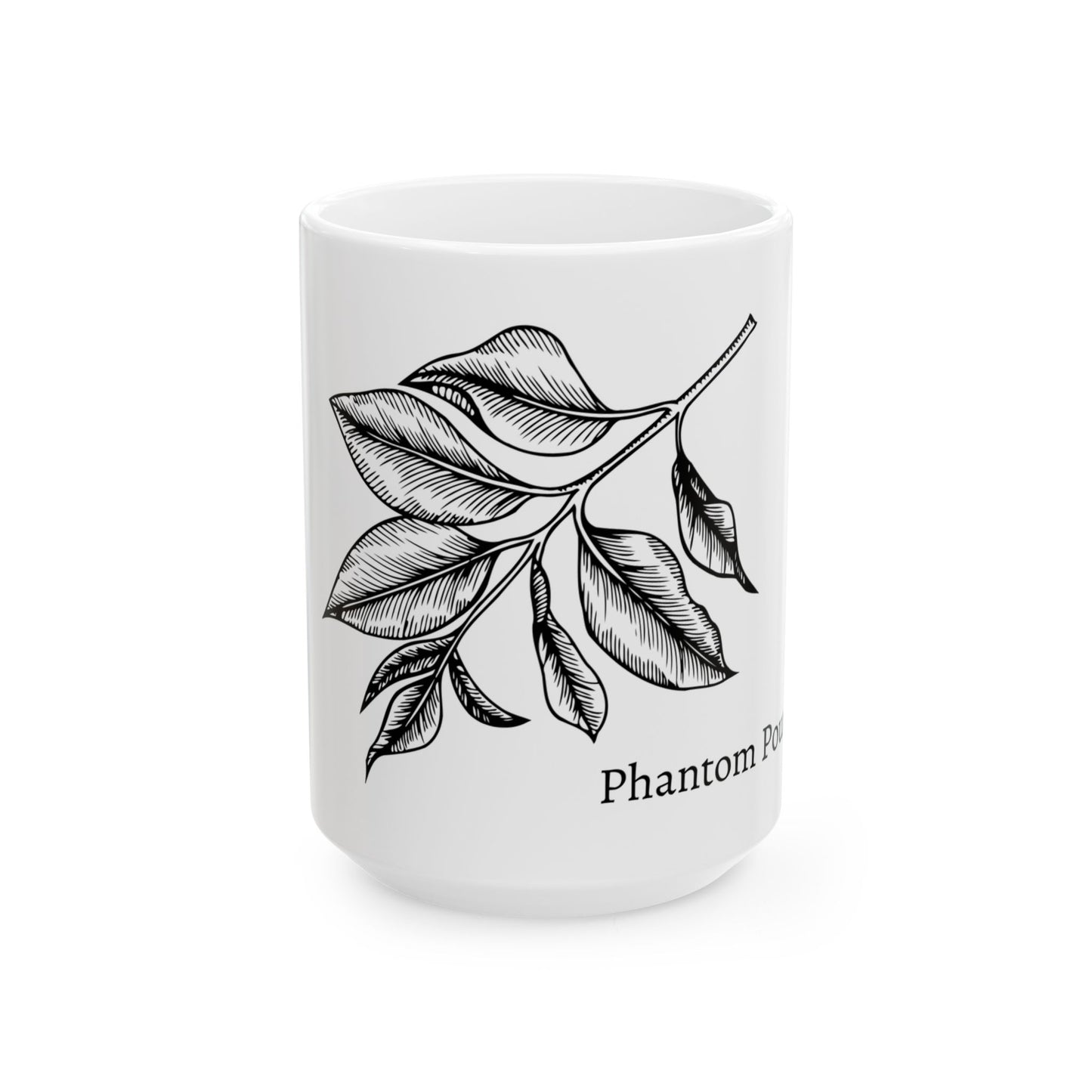 Phantom Pour Ceramic Mug, (11oz, 15oz)