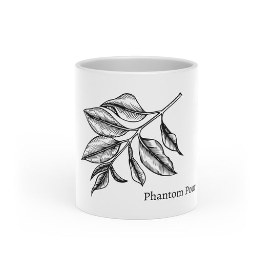 Phantom Pour Coffee Lovers Heart-Shaped Mug