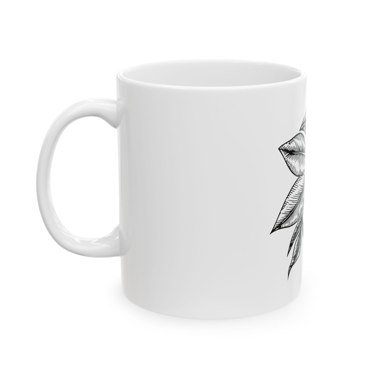 Phantom Pour Ceramic Mug, (11oz, 15oz)