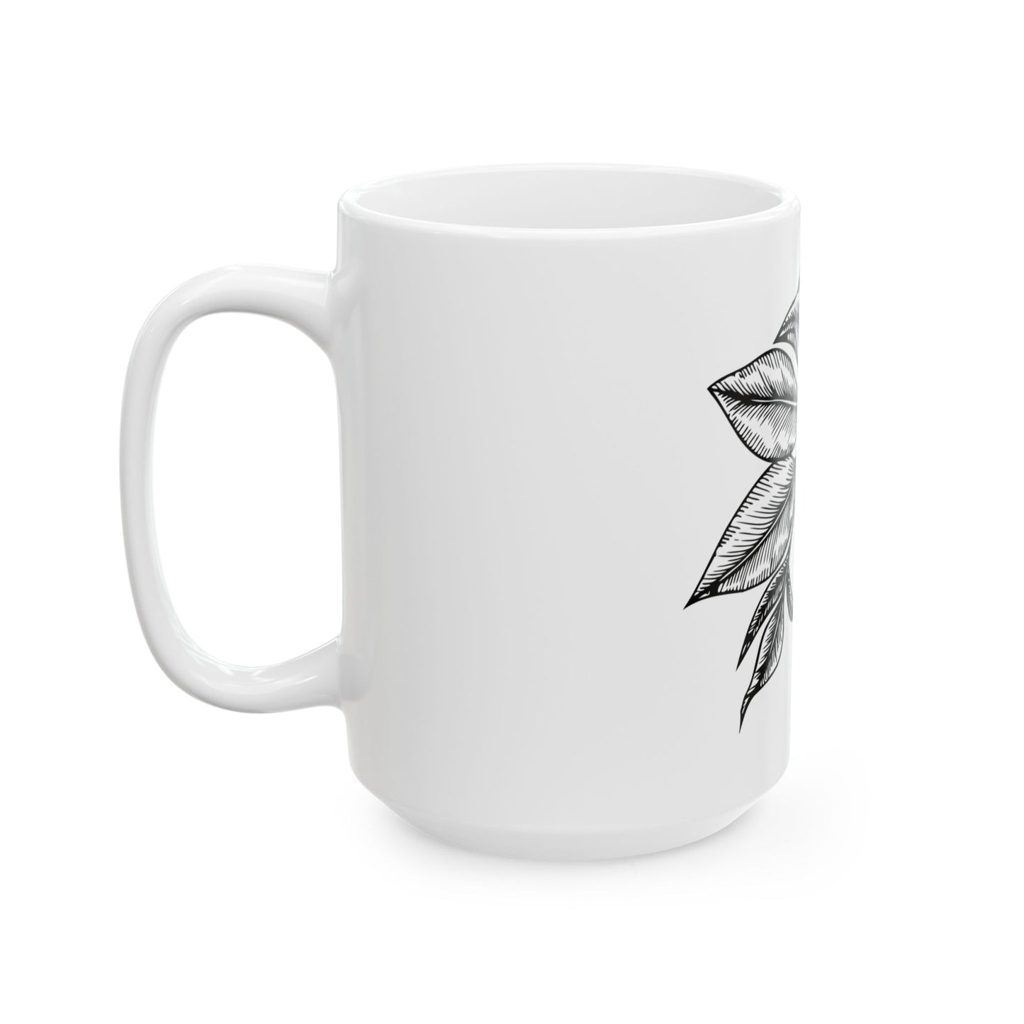 Phantom Pour Ceramic Mug, (11oz, 15oz)