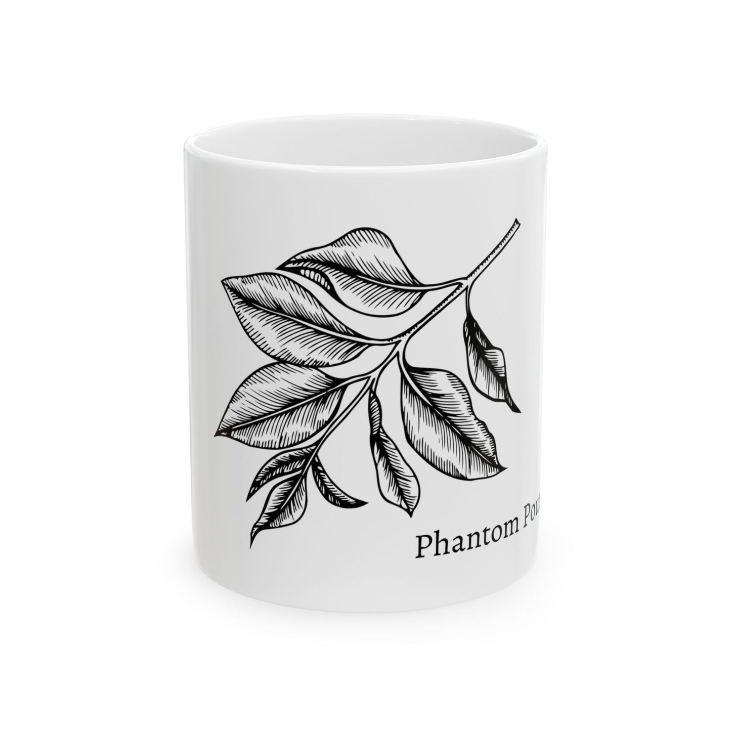 Phantom Pour Ceramic Mug, (11oz, 15oz)